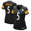 Zennovawear Women's Pittsburgh Steelers Cameron Johnston Black Game Jersey