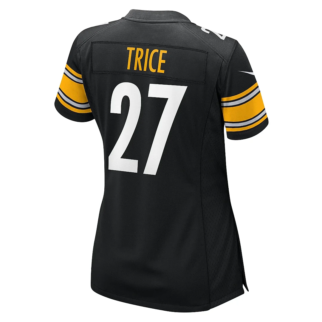 Zennovawear Women's Pittsburgh Steelers Cory Trice Black Game Jersey