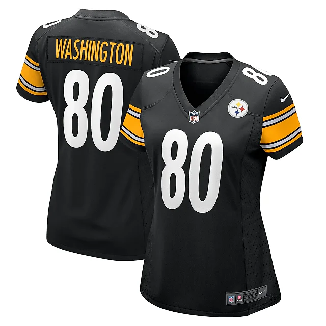 Zennovawear Women's Pittsburgh Steelers Darnell Washington Black Game Jersey