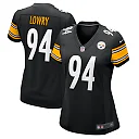 Zennovawear Women's Pittsburgh Steelers Dean Lowry Black Game Jersey