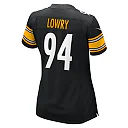 Zennovawear Women's Pittsburgh Steelers Dean Lowry Black Game Jersey