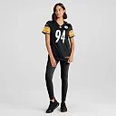 Zennovawear Women's Pittsburgh Steelers Dean Lowry Black Game Jersey