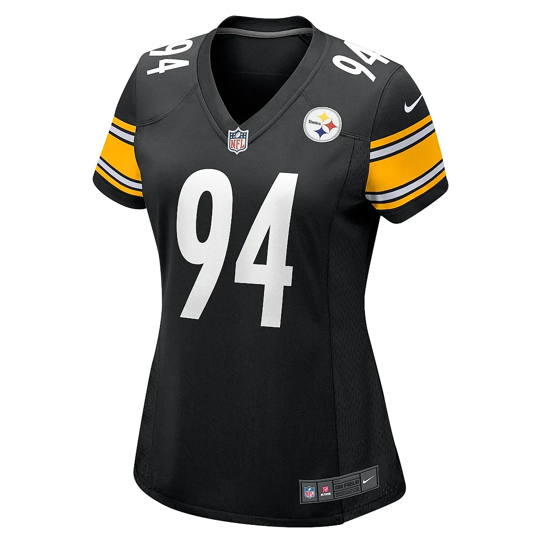 Zennovawear Women's Pittsburgh Steelers Dean Lowry Black Game Jersey
