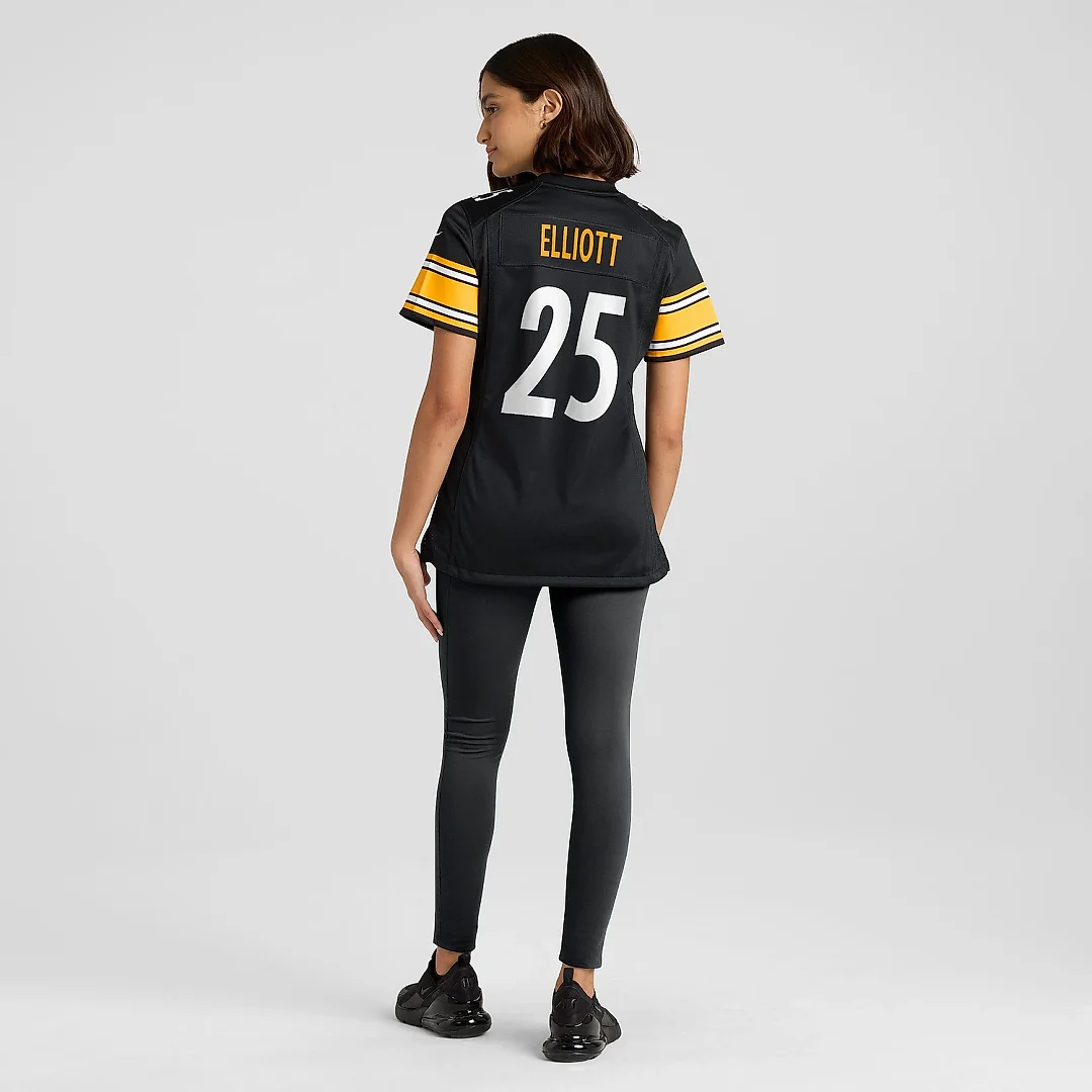 Zennovawear Women's Pittsburgh Steelers DeShon Elliott Black Game Jersey
