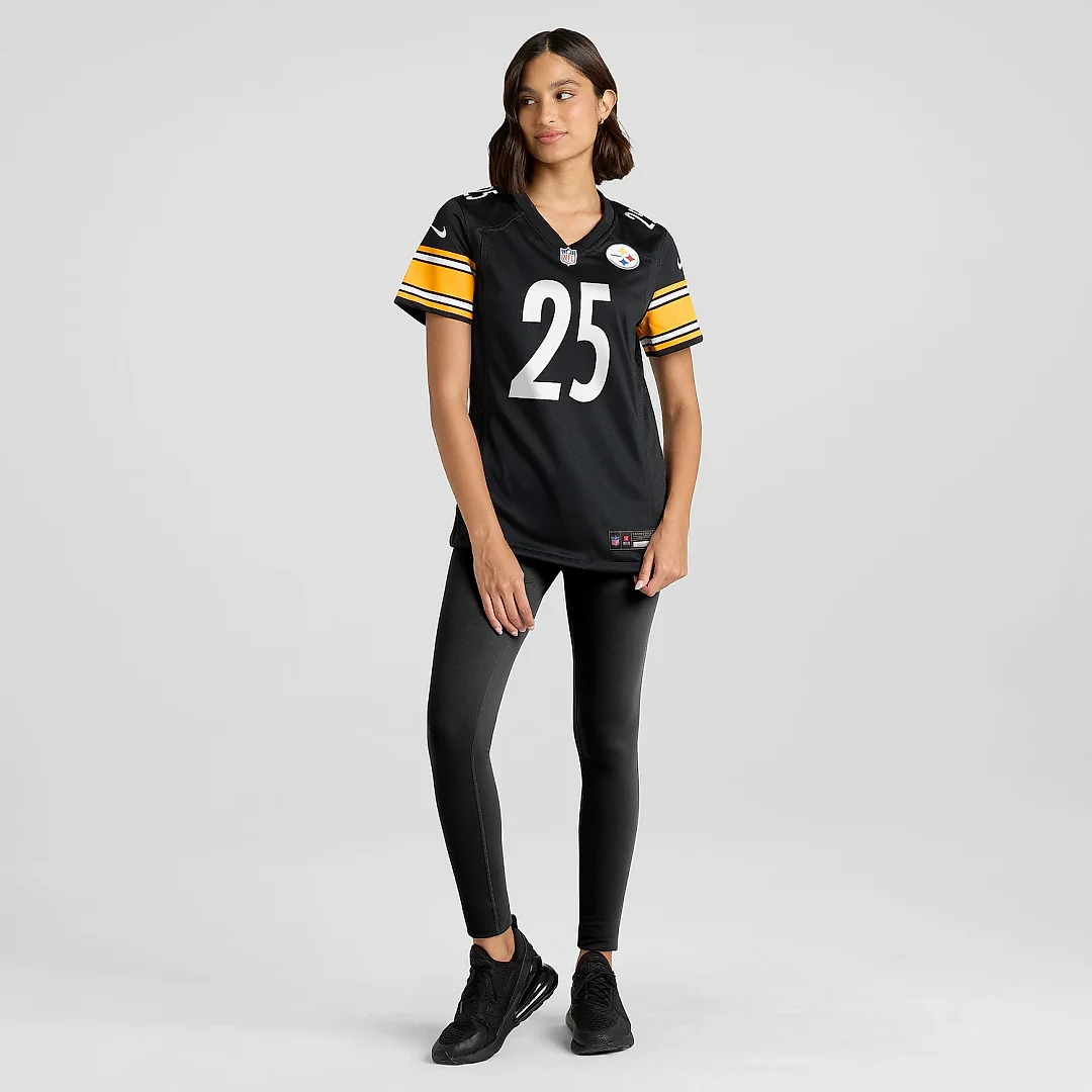 Zennovawear Women's Pittsburgh Steelers DeShon Elliott Black Game Jersey