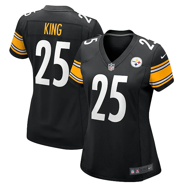 Zennovawear Women's Pittsburgh Steelers Desmond King Black Game Jersey