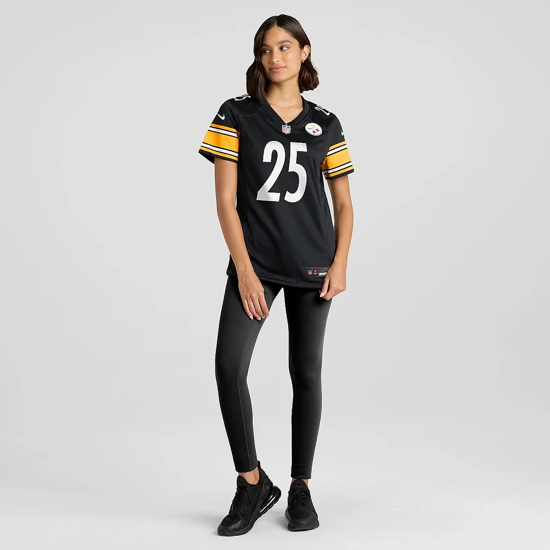 Zennovawear Women's Pittsburgh Steelers Desmond King Black Game Jersey