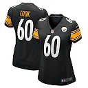 Zennovawear Women's Pittsburgh Steelers Dylan Cook Black Game Jersey