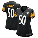 Zennovawear Women's Pittsburgh Steelers Elandon Roberts Black Game Jersey