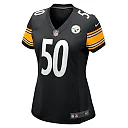 Zennovawear Women's Pittsburgh Steelers Elandon Roberts Black Game Jersey