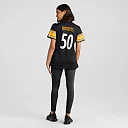 Zennovawear Women's Pittsburgh Steelers Elandon Roberts Black Game Jersey