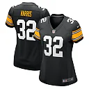 Zennovawear Women's Pittsburgh Steelers Franco Harris Black Alternate Retired Player Jersey