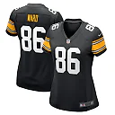 Zennovawear Women's Pittsburgh Steelers Hines Ward Black Retired Player Jersey