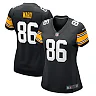 Zennovawear Women's Pittsburgh Steelers Hines Ward Black Retired Player Jersey