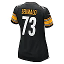 Zennovawear Women's Pittsburgh Steelers Isaac Seumalo Black Game Jersey