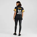 Zennovawear Women's Pittsburgh Steelers Jaylen Warren Black Game Player Jersey