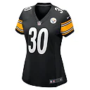 Zennovawear Women's Pittsburgh Steelers Jaylen Warren Black Game Player Jersey