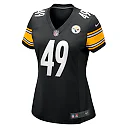 Zennovawear Women's Pittsburgh Steelers Jeremiah Moon Black Game Jersey