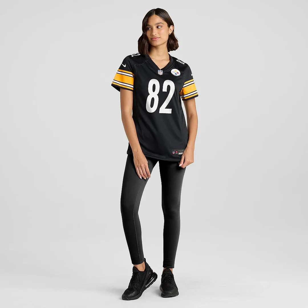 Zennovawear Women's Pittsburgh Steelers John Stallworth Black Retired Player Jersey