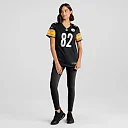 Zennovawear Women's Pittsburgh Steelers John Stallworth Black Retired Player Jersey
