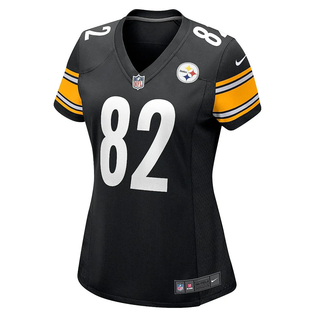 Zennovawear Women's Pittsburgh Steelers John Stallworth Black Retired Player Jersey