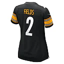 Zennovawear Women's Pittsburgh Steelers Justin Fields Black Game Player Jersey