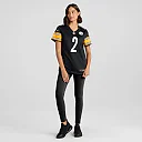 Zennovawear Women's Pittsburgh Steelers Justin Fields Black Game Player Jersey