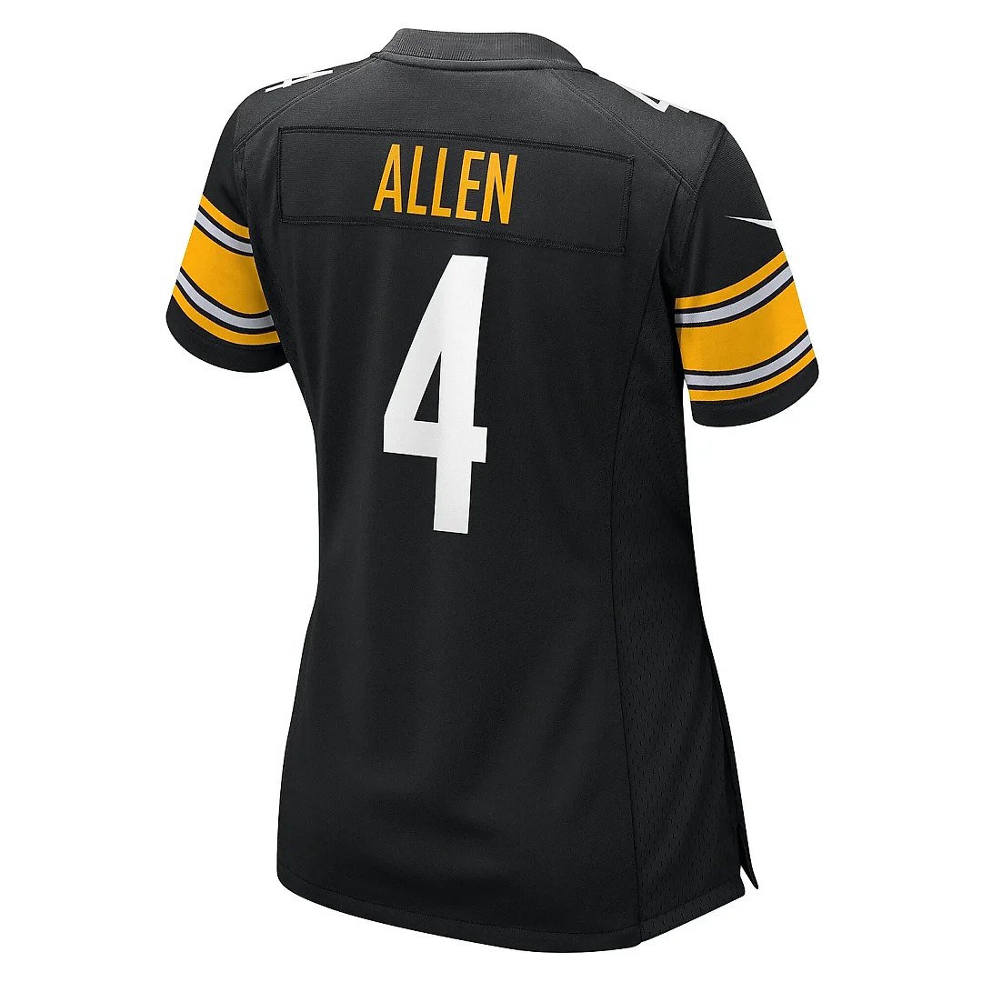 Zennovawear Women's Pittsburgh Steelers Kyle Allen Black Game Jersey