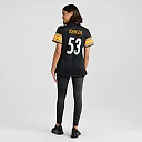 Zennovawear Women's Pittsburgh Steelers Kyron Johnson Black Game Jersey