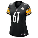 Zennovawear Women's Pittsburgh Steelers Logan Lee Black Game Jersey