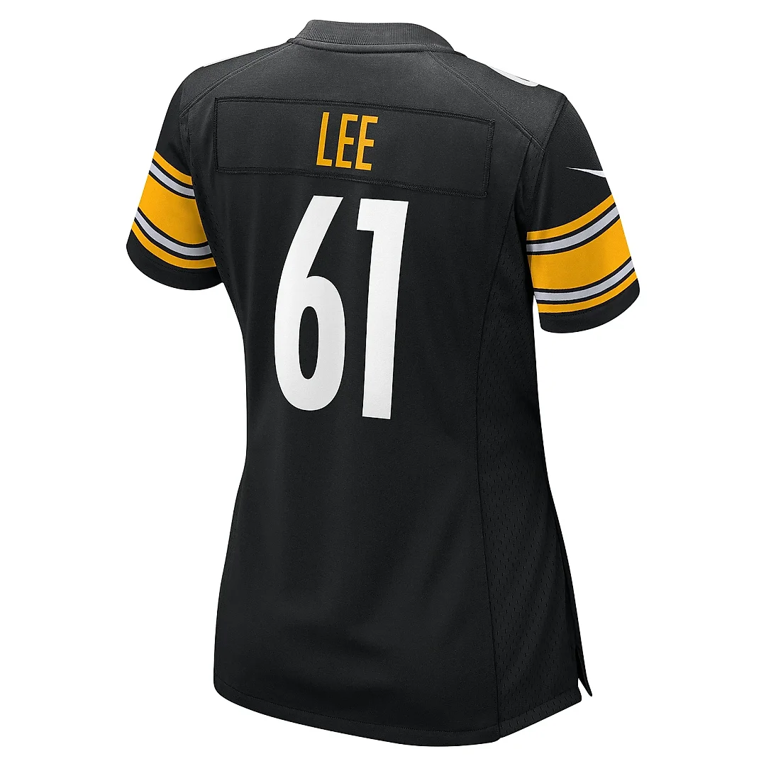 Zennovawear Women's Pittsburgh Steelers Logan Lee Black Game Jersey