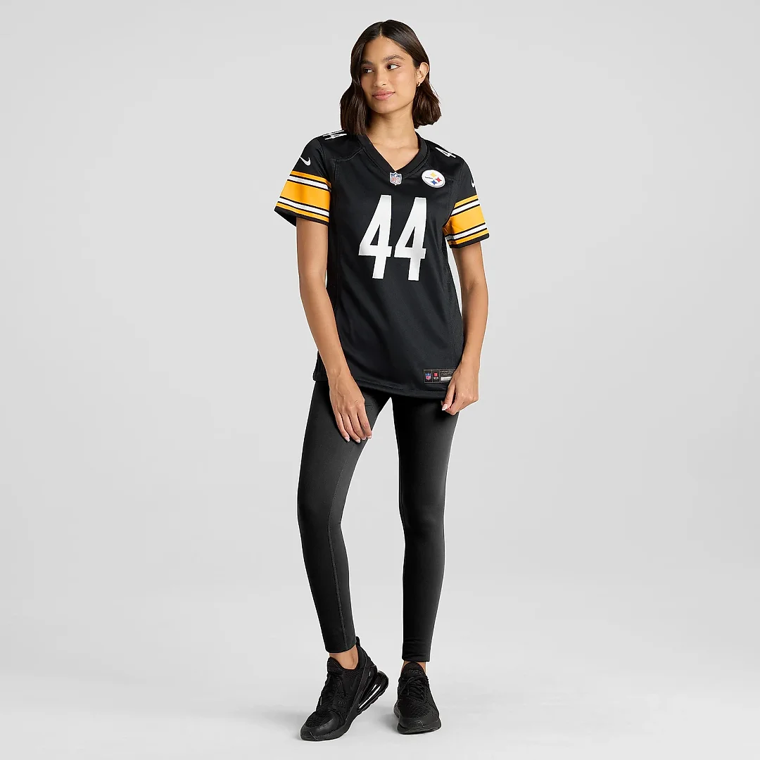 Zennovawear Women's Pittsburgh Steelers Markus Golden Black Game Jersey