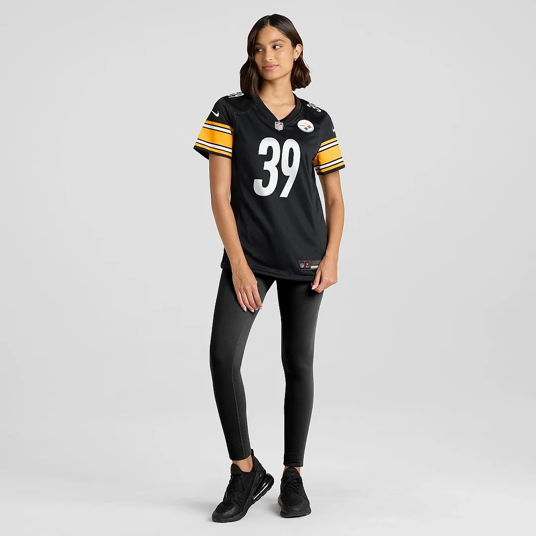 Zennovawear Women's Pittsburgh Steelers Minkah Fitzpatrick Black Game Jersey