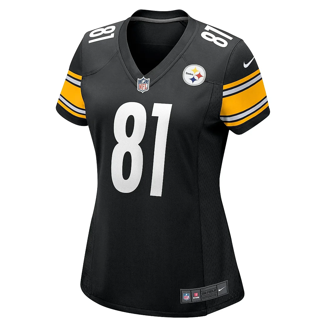Zennovawear Women's Pittsburgh Steelers MyCole Pruitt Black Game Jersey