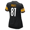 Zennovawear Women's Pittsburgh Steelers MyCole Pruitt Black Game Jersey