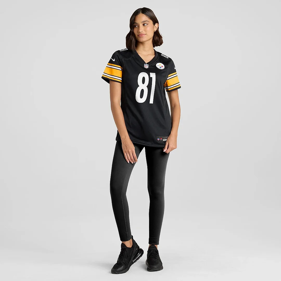 Zennovawear Women's Pittsburgh Steelers MyCole Pruitt Black Game Jersey