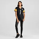 Zennovawear Women's Pittsburgh Steelers Number 1 Bride Black Game Jersey