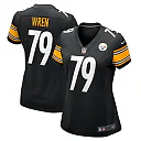 Zennovawear Women's Pittsburgh Steelers Renell Wren Black Game Jersey