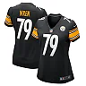 Zennovawear Women's Pittsburgh Steelers Renell Wren Black Game Jersey