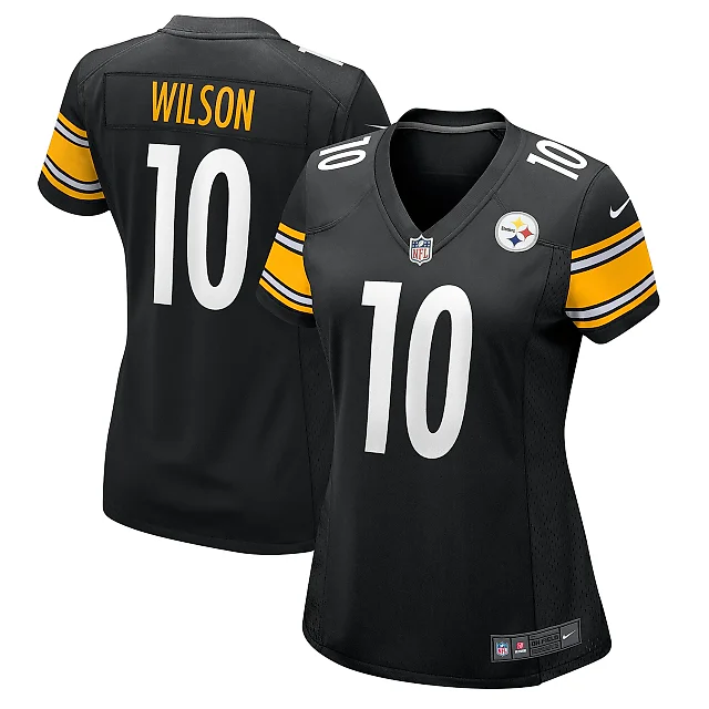 Zennovawear Women's Pittsburgh Steelers Roman Wilson Black Game Jersey
