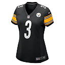 Zennovawear Women's Pittsburgh Steelers Russell Wilson Black Game Jersey
