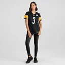 Zennovawear Women's Pittsburgh Steelers Russell Wilson Black Game Jersey