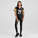 Zennovawear Women's Pittsburgh Steelers Ryan Watts Black Game Jersey
