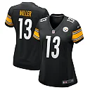 Zennovawear Women's Pittsburgh Steelers Scotty Miller Black Game Jersey