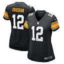 Zennovawear Women's Pittsburgh Steelers Terry Bradshaw Black Retired Player Jersey