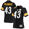 Zennovawear Women's Pittsburgh Steelers Troy Polamalu Mitchell & Ness Black Legacy Team Jersey