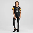 Zennovawear Women's Pittsburgh Steelers Van Jefferson Black Game Jersey