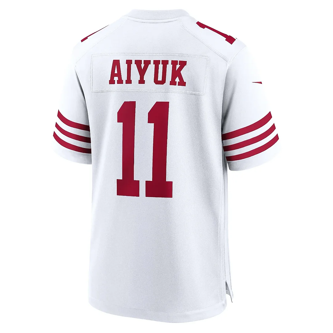 Zennovawear Women's San Francisco 49ers Brandon Aiyuk White Game Jersey