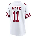 Zennovawear Women's San Francisco 49ers Brandon Aiyuk White Game Jersey