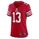 Zennovawear Women's San Francisco 49ers Brock Purdy Scarlet Player Jersey